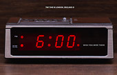 Clock screensaver