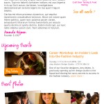 Urban Girl Squad email newsletter design