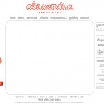 AlexandrA Stylist website design