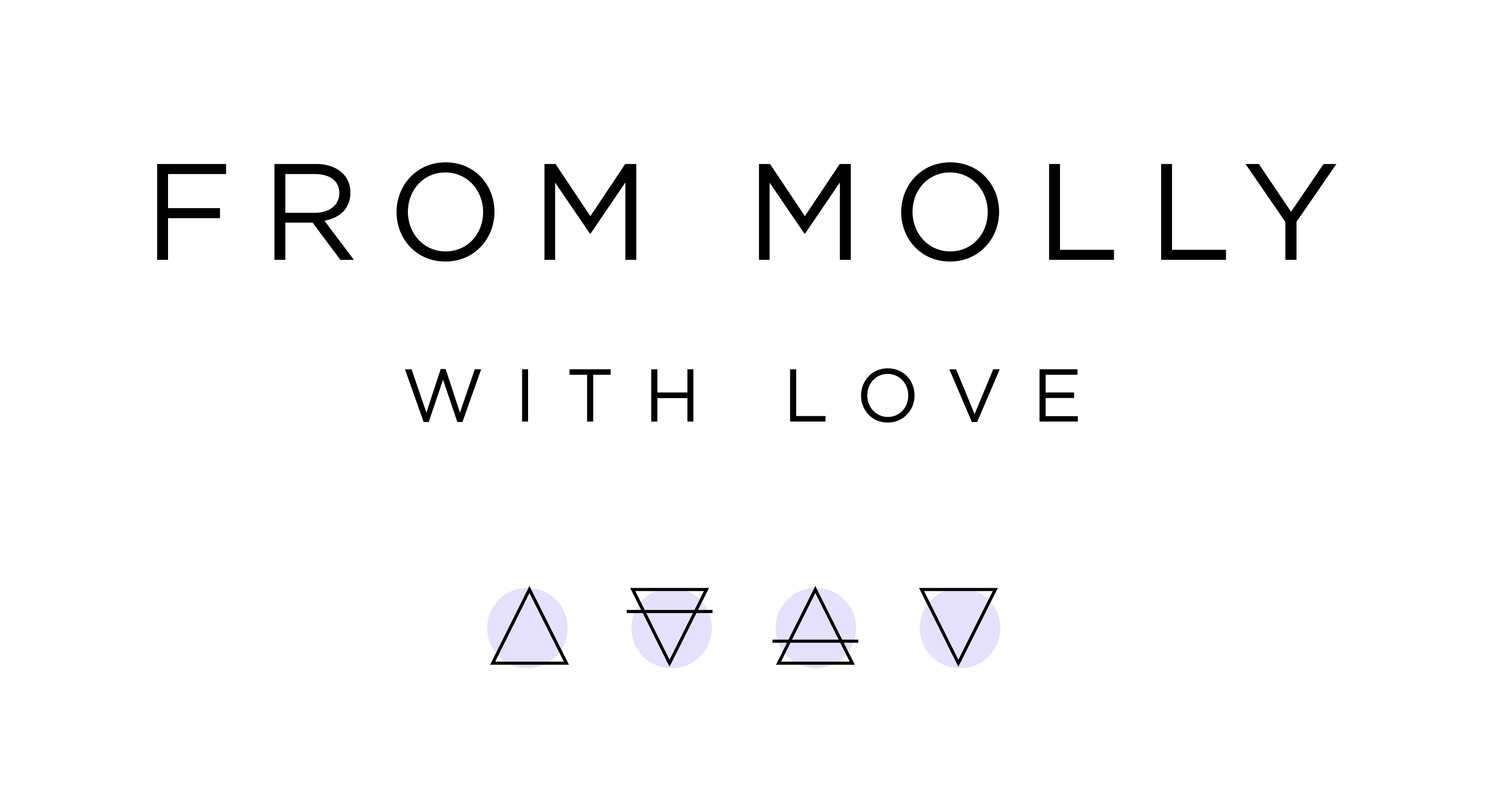 From Molly With Love logo design
