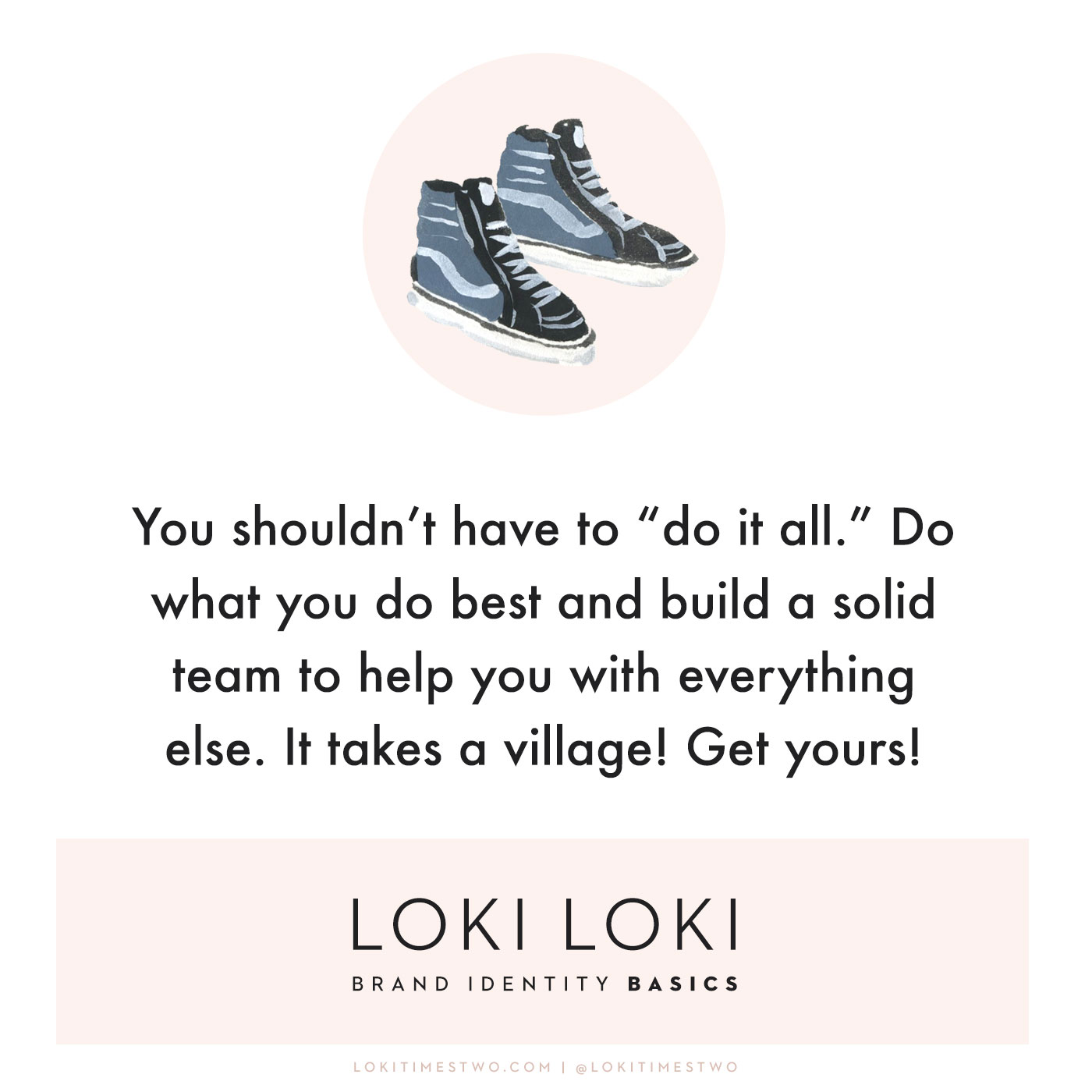 Loki Loki Brand Identity Basics: Old School Vans
